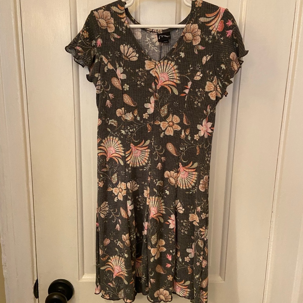 Girls 10-12 Art Class Floral Dress